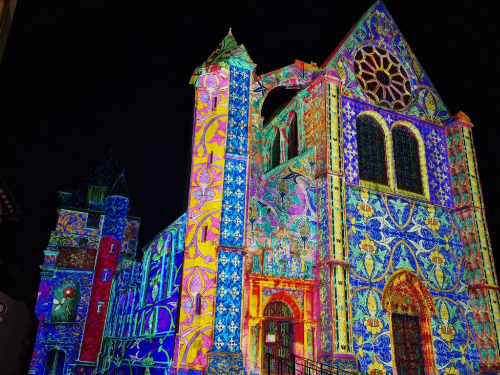 Eglise Saint-Aignan mise en lumière