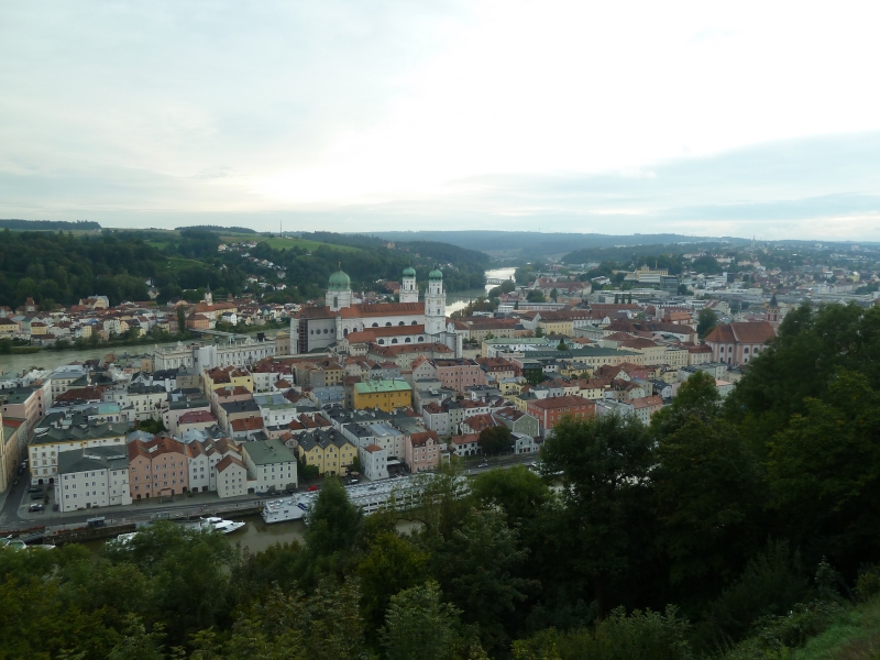 P4 Passau vue de l'Auberge de jeunesse