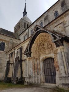 Tympan Abbaye de Saint Benoît